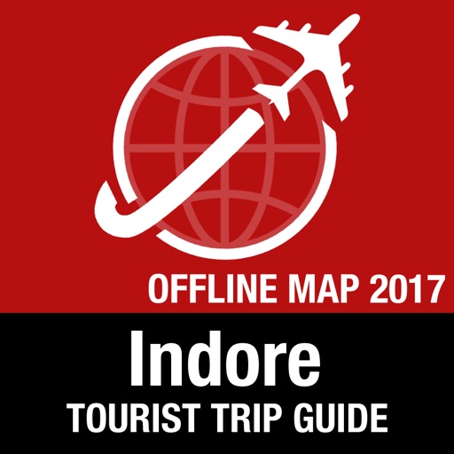 Indore Tourist Guide + Offline Map icon