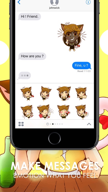 Cat Lady Stickers & Emoji Keyboard By ChatStick