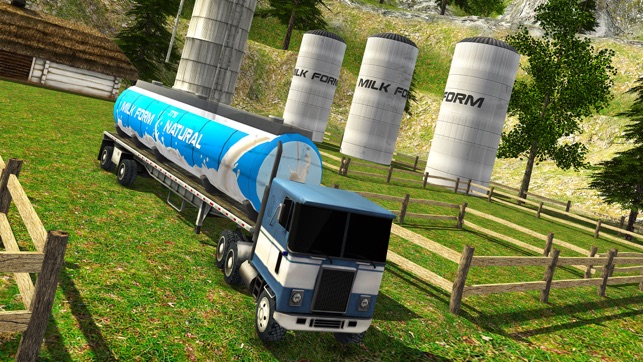 Offroad Milk Tanker Truck Transport Simulator 2017(圖5)-速報App