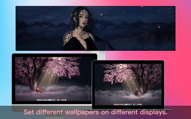 Dynamic Wallpaper Engine をmac App Storeで