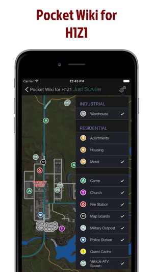 Pocket Wiki for H1Z1