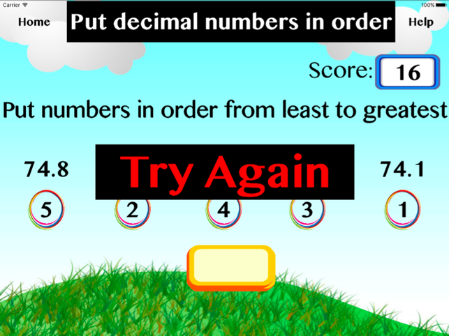 Put decimal numbers in order(圖1)-速報App