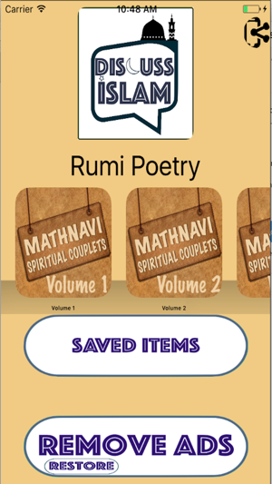 Rumi Poetry - Mathnavi (6 Volume Set) ( 