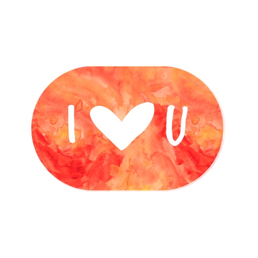 Love sticker - romantic heart stickers pack