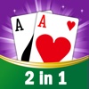2 in 1 New for Solitaire