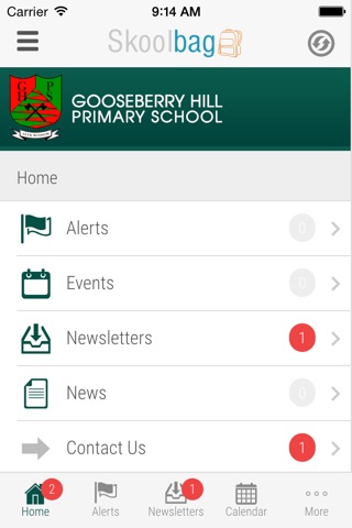 Gooseberry Hill Primary School - Skoolbag screenshot 2