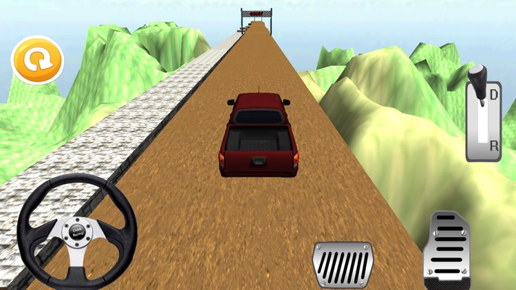 Hill Monster Truck Climb & Driving Game