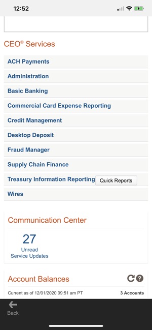 Wells Fargo CEO Mobile on the App Store