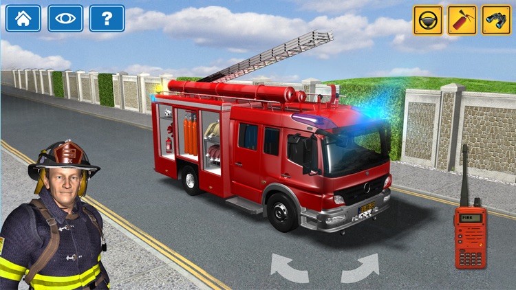 Kids Vehicles Fire Truck games screenshot-8
