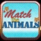 Match the animals in horizontal line or vertical line and send them back to zoo