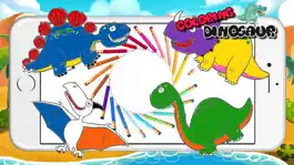 Game screenshot Cool Dinosaur for Kid - 1st Grade Coloring Book hack