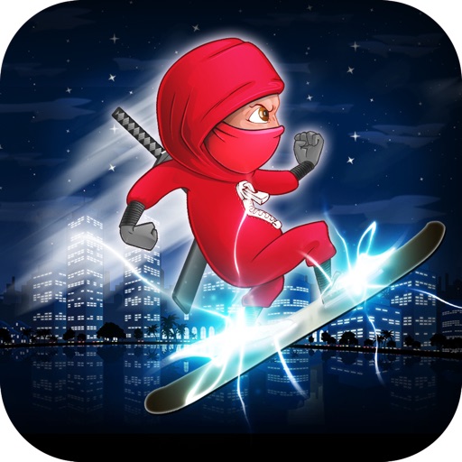 Agent Ninja Run 2 Pro - Space Surfer Social Play Edition iOS App