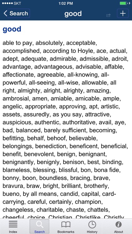 English Synonyms (Moby Thes)