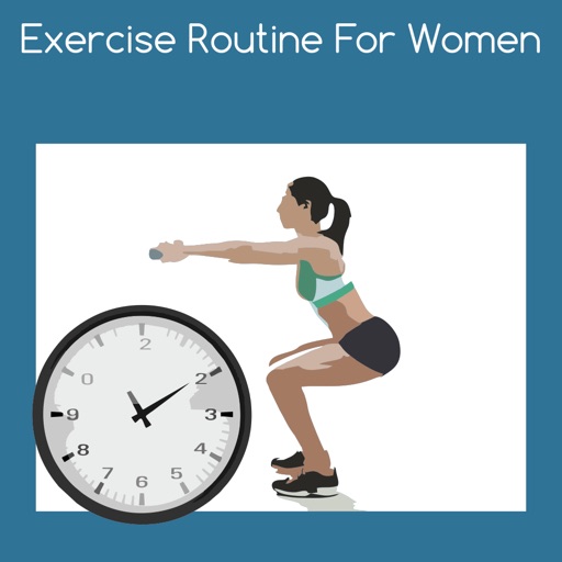 Exercise routine for women icon