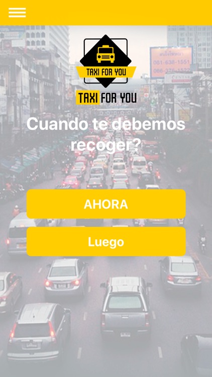 A taxi for you - Pasajero