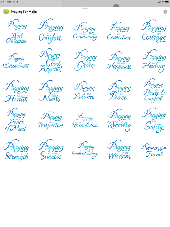 Screenshot #4 pour Praying For Mojis