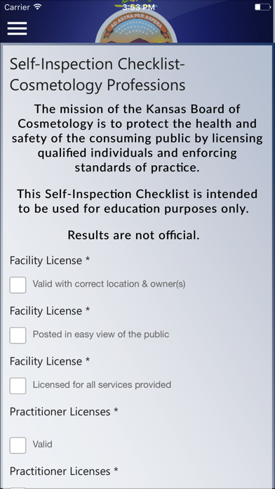 How to cancel & delete Kansas Board of Cosmetology from iphone & ipad 3