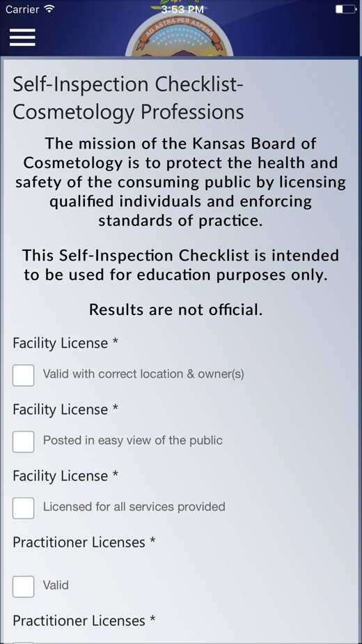 【图】Kansas Board of Cosmetology(截图3)