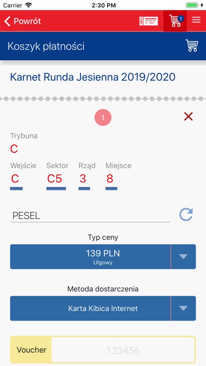 Bilety Raków Częstochowa screenshot-3