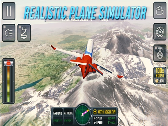 Flight Sim 18 iPad app afbeelding 4