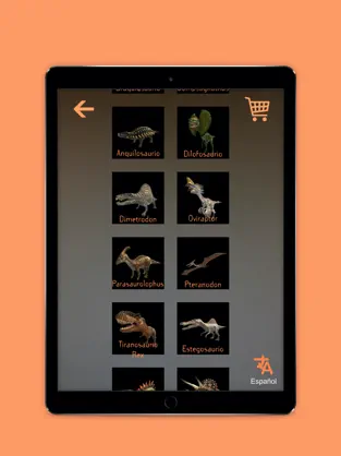 Screenshot 3 dinosAR -Dinosaurios en RA iphone