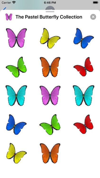 The Pastel Butterflies