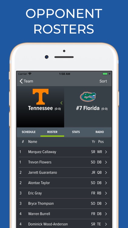 Florida Football Schedules screenshot-6