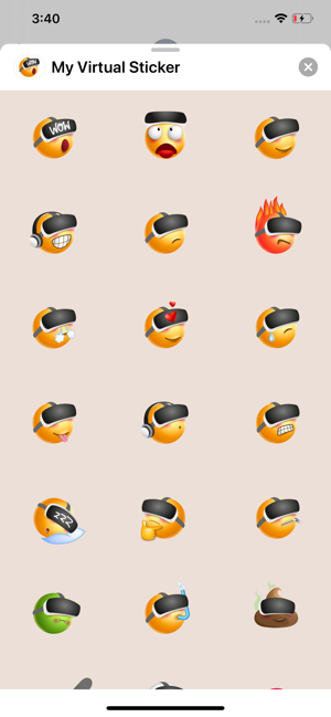 My Virtual Sticker | VR Emoji(圖3)-速報App