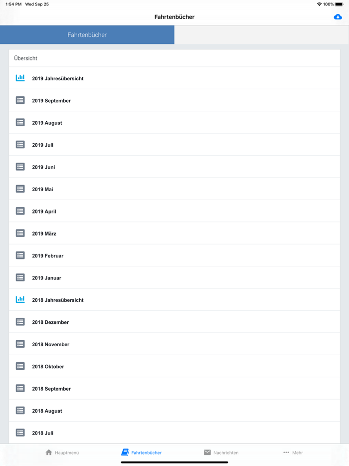 Fleetize ROUTES Fahrtenbuch
