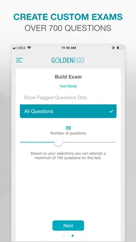 Game screenshot Golden Egg CFA® Exam Level 3 apk