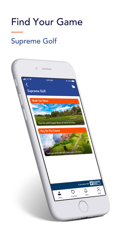 Supreme Golf: Search Tee Times screenshot-0