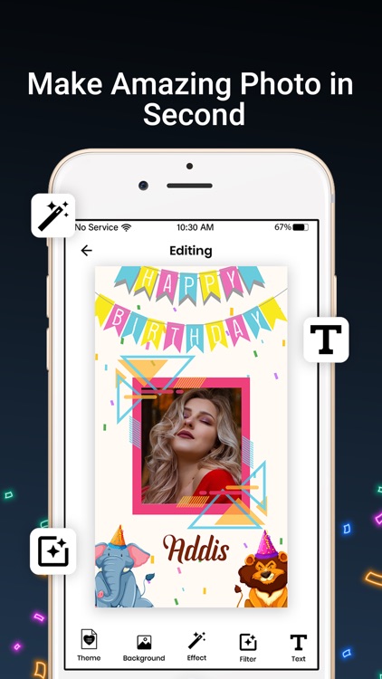 Bday Video Maker, Wishes,Cards screenshot-8