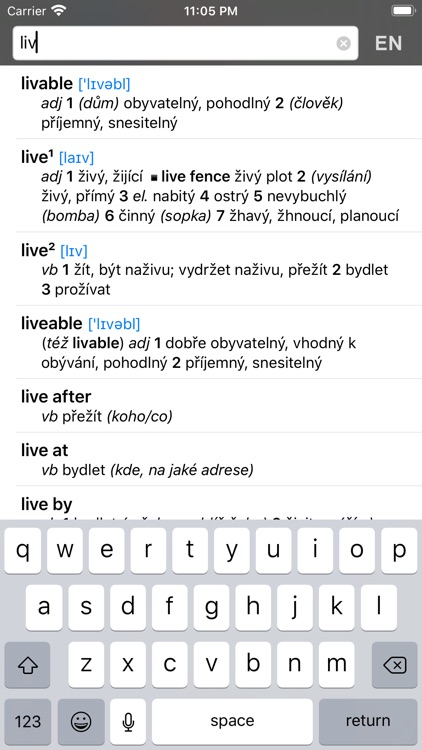 English-Czech Offline Dict.