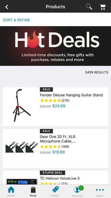 Musician's Friend Deals & Gear screenshot 2