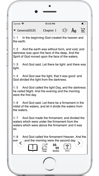 Holy Bible With Audio (KJV) screenshot 2