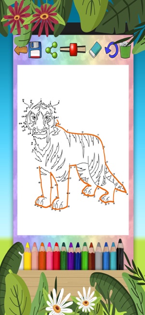 Zoo Animals Coloring Book Game(圖2)-速報App