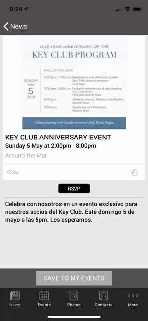 Key Club  The Mall of San Juan(圖2)-速報App