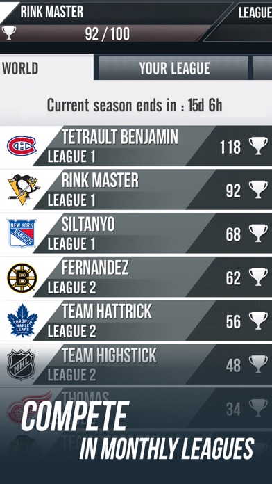 NHL Figures League screenshot 4