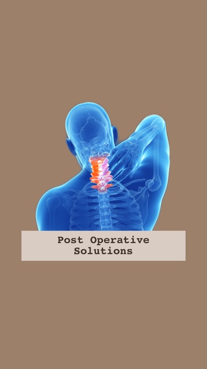 Post Operative Solutions