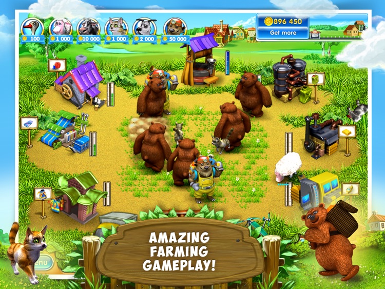 Farm Frenzy 3: Village HD Lite screenshot-4