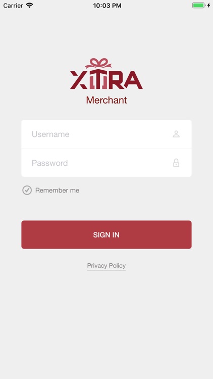 Merchant app for Xtra