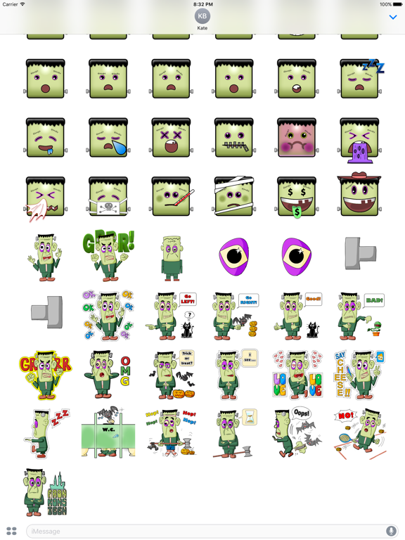 Screenshot #6 pour Fronkonsteen Stickers