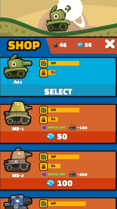 Mini Tank Hero screenshot 2