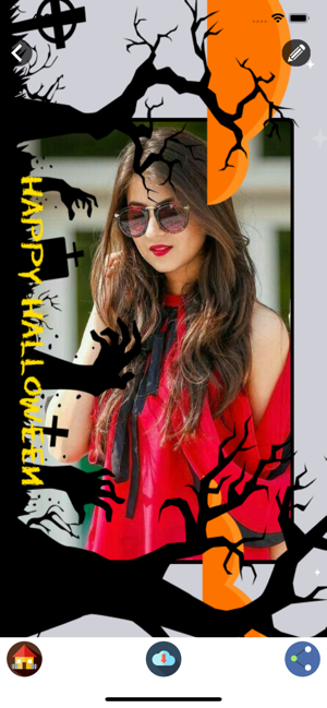 Halloween Photo Frame Creator(圖7)-速報App