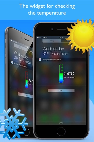 Widget Thermometer Simple screenshot 2