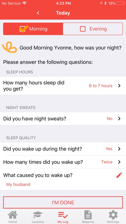 Vergo Menopause Tracker