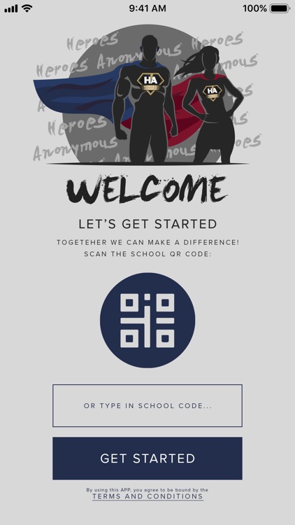 Heroes Anonymous App