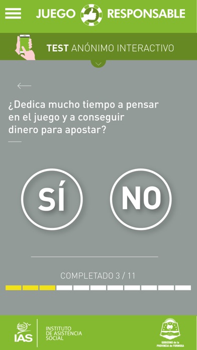 Juego Responsable screenshot 3