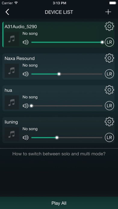 Screen Shot Audioengine Control 0
