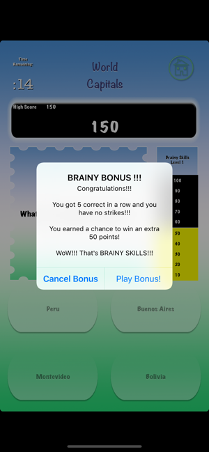 Brainy Skills World Capitals(圖4)-速報App